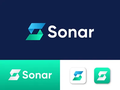 Sonar logo 3d abstract animation branding design graphic design illustration lettermark logo monogram motion graphics s s company logo s letter s letter logo s logo sh logo sonar logo ui vector