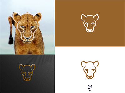 Lion Logo Design app branding design flat golden ratio graphic design grid logo icon illustration line art logo ui vector