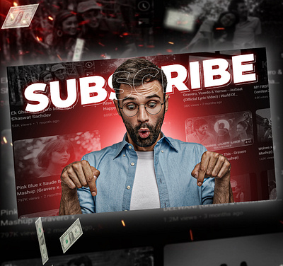 YouTube Thumbnail design desgin design for youtube graphic design red design thumbnail design youtube youtube thumbnail design