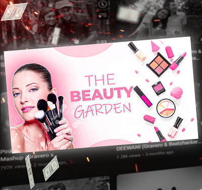 Beauty YouTube Thumbnail design video thumbnail