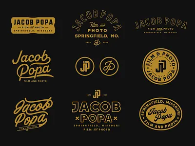 Photography Branding Design badge badge design brand identity branding branding design design graphic design illustration logo logo design photography vector visual brand visual identity