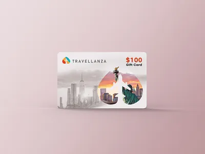 Travel Agency Gift Card Design branding business cards card design cards coupon design design gift card gift card design graphic design loyalty card design post card tourism travel agency voucher design