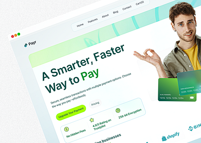 Minimal & Clean Payment Gateway Website banking cleandesign creditcard dailyui digitalwallet finance fintech fintechapp landingpage minimalist moderndesign paymentgateway responsivedesign uiinspiration userexperience ux webapp webdesign webui