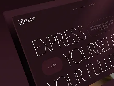 Homepage Design Concept :: Skincare Brand animal branding design homepage design logo skincare typography ui ui design ux website design