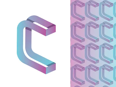 Letter C Modern Logo Design bestlogo branding letterlogo logo logocollection logodesign logomake logomark logos logotype modernlogo