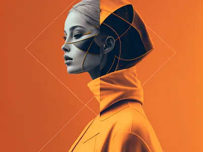 Dystopian fashionista artwork conceptual design digital digital art fashion golden ratio midjourney photography portrait portrait photography portraitphotography portraiture