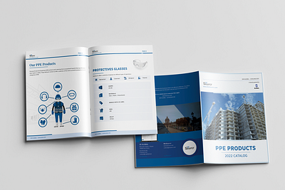 PPE Product Catalog 2022 Brochure Ebook Design and Formatting digital pdf design