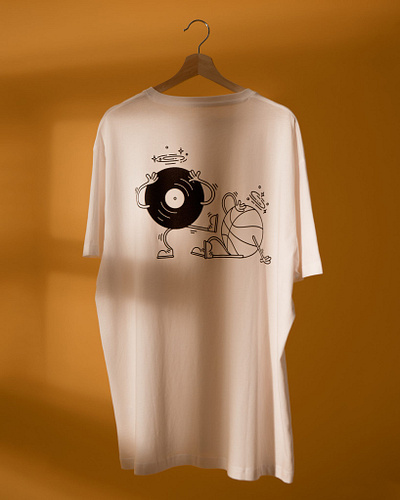 Spinning cartoon character character design design graphic design illustration procreate tshirt tshirt design vector