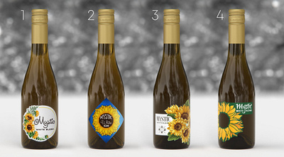 Proposals for summer festival wine label wine