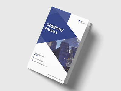 Company Profile Mockup book book design branding brochure company brochure company profile graphic design logo paper print profile typography