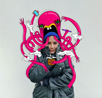 Monster (BFF) artist character design illu illustration sketch