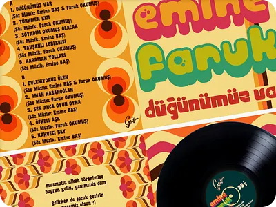 Wedding Invitation card design graphic design illustration typography vector wedding