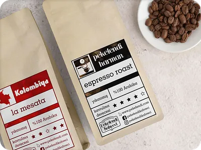 Coffee Bag Mockup branding coffee design graphic design illustration mockup package typography vector