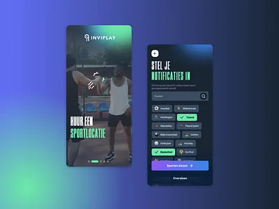 InviPlay - App onboarding