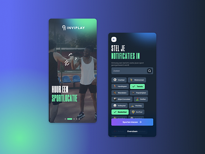 InviPlay - App onboarding