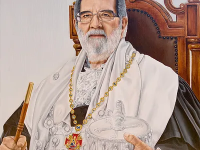 Portrait 2 design hiper realism illustration oil on canvas painting photorealism portrait