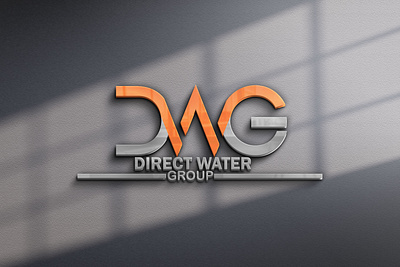 DWG LOGO 3d branding graphic design illustration logo logo des