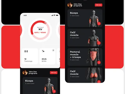 Amino sports app app design ios mobile ui uidesign ux