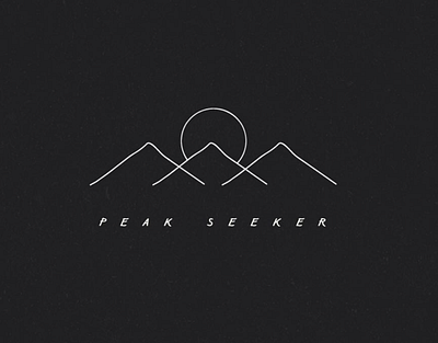Mountains Illustration & Logo design illustration illustration art illustrator logo minimal minimalism minimalistic simple