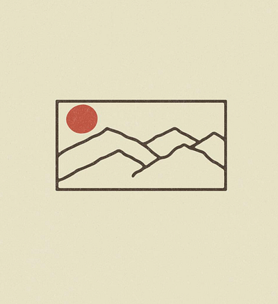 Mountain Logo and Illustration Art design illustration illustration art illustrator logo minimal minimalism minimalistic simple