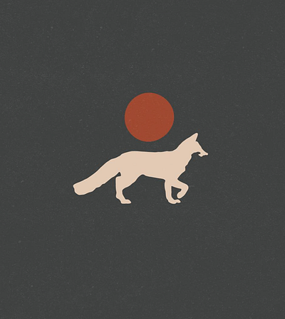 Coyote Logo and Illustration design illustration illustration art illustrator logo minimal minimalism minimalistic simple