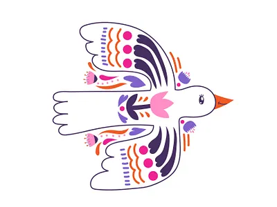 Illustration Love Dove ACNUR dove illustration ilustracion paloma