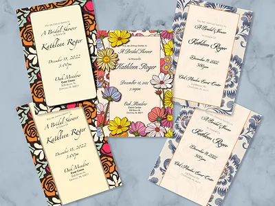 Rogers Invitations graphic design