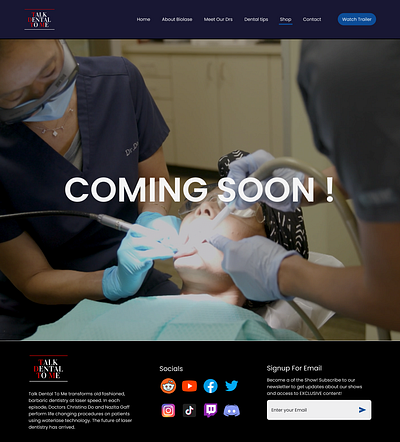 Talk to me Dental Website app branding design graphic design illustration logo mockup ui uiux ux vector website