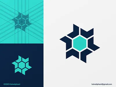 hexa arrows - alt. version- 1 arrows logo blockchain brand design branding creative logo designs crypto dynamic logo geometric logo hexagon logo icon logo logo design logotype minimalist logo modern logo movement logo radial logo rotation logo