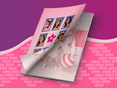 DOLLHOUSE: Album Packaging for P-Pop girl group BINI album art album packaging graphic design packaging design