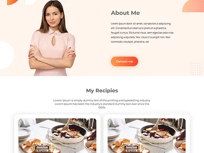 Website Landing Page Design figma ui ui design ux design uxui web design