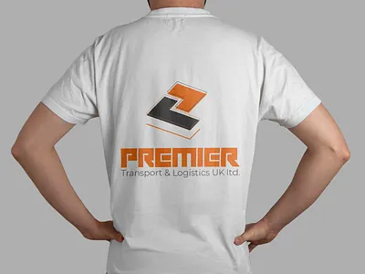 PREMIER double arrow letter p line art logistics company minimal logo premier logistics and transport premier transport and logistics