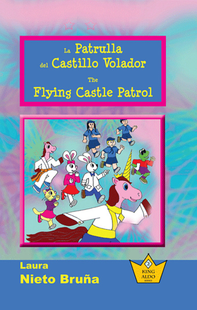 Bookcover - The Flying Castle Patrol book bookseries cuentoinfantil fantasy illustration ilustracion