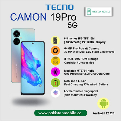 Tecno camon 19 pro 5G pakistanmobile tecnocamon19pro tecnomobile