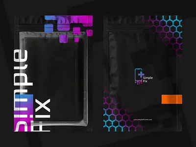 Pouch design branding graphic design pouch design product design