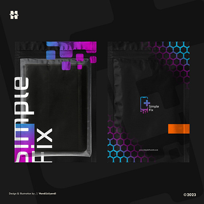 Pouch design branding graphic design pouch design product design