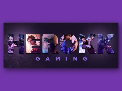 Gaming banner banner branding cover design graphic design