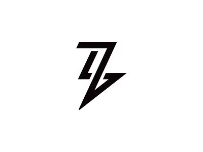 7+Lightning Logo 7 abstatct logo design flatlogo illustration letter logo lightning logo logo design minimal minimalist logo