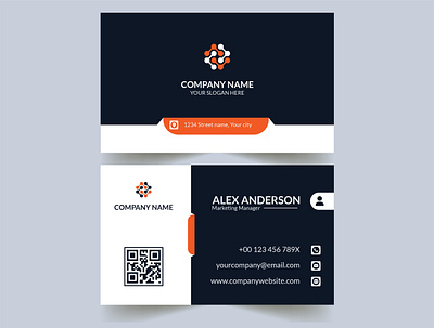 Stylish creative business card design creative business card