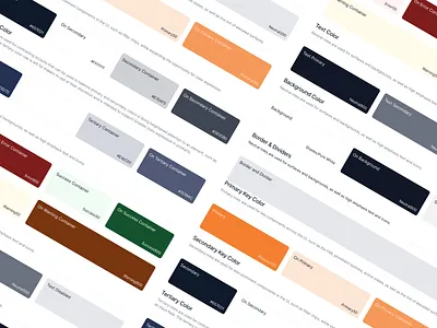 Color style guide branding colors design flat graphic illustration logo typography ui ux web design website