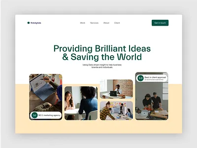 Marketing website landing page agency website app best ui design branding design illustration landingpagedesign logo ui website design