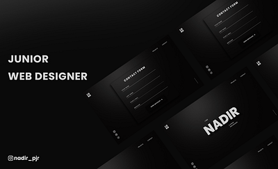 Junior Web Designer branding graphic design logo ui