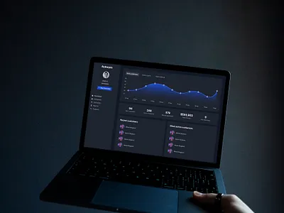 Analytics app for companies design ui ux
