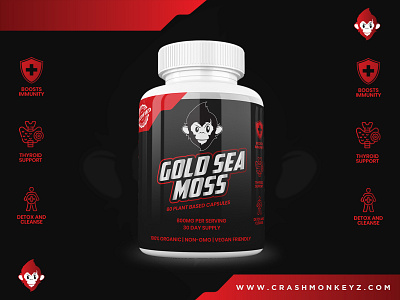 Supplement Label Design box design branding design illustration labe label design logo packaging design supplement label ui vector