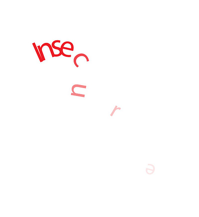 Insecure design graphic design typography