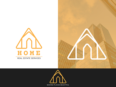 Real Estate Logo adobe branding brandmark custom logo custom mark figma graphic graphic design graphics icon identity identity design illustrator logo logo design logo designer mark real estate symbol uiux designer