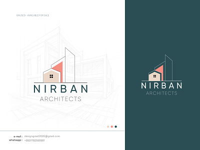 NIRBAN ARCHITECTS LOGO DESIGN | Architecture | Real Estate a letter logo architecturelogo branddesign brandidentity branding design brandingagency company logo constraction logo creative architecture logo custom logo design design fiverr design illustration logo logodesign logoinspirations logomark minimalist logo n letter logo real estate business