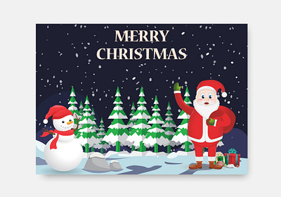 Happy New Year 2023 With Golden Effects christmas background christmas illustration christmas landscape