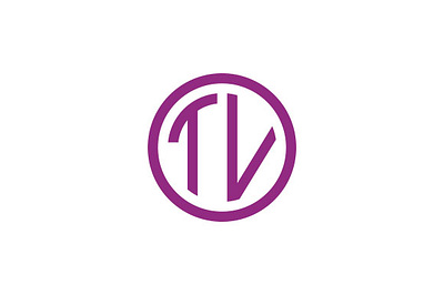 TV Monogram logo design branding design business logo creative logo design flat design illustration letter tv logo logo design monogram monogram logo tv tv letter tv logo tv logo design unique logo