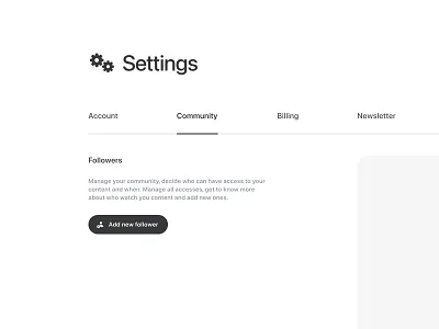 Tabs Component app clean design design system graphic design ui ui kit ux